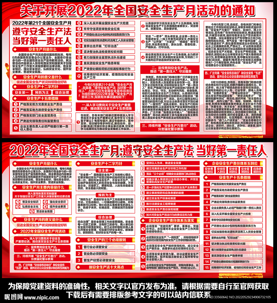 安全生产月展板