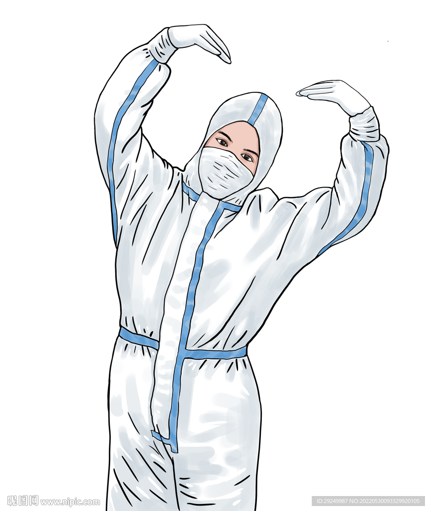 医护插画