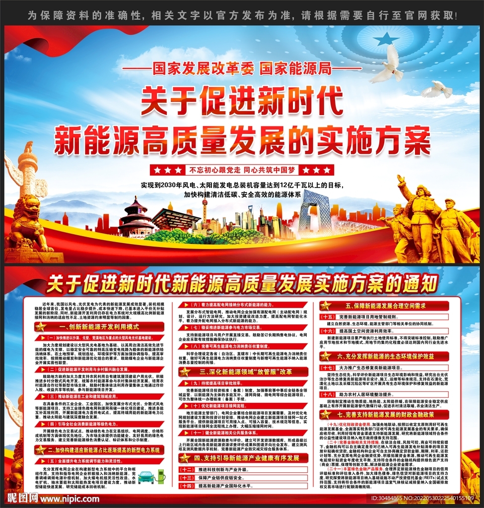 新时代新能源高质量发展实施方案