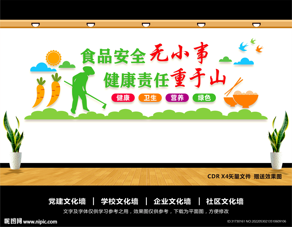 食品安全文化墙
