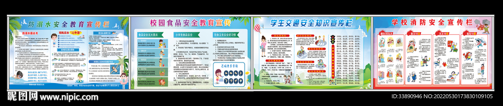 学校安全知识宣传栏