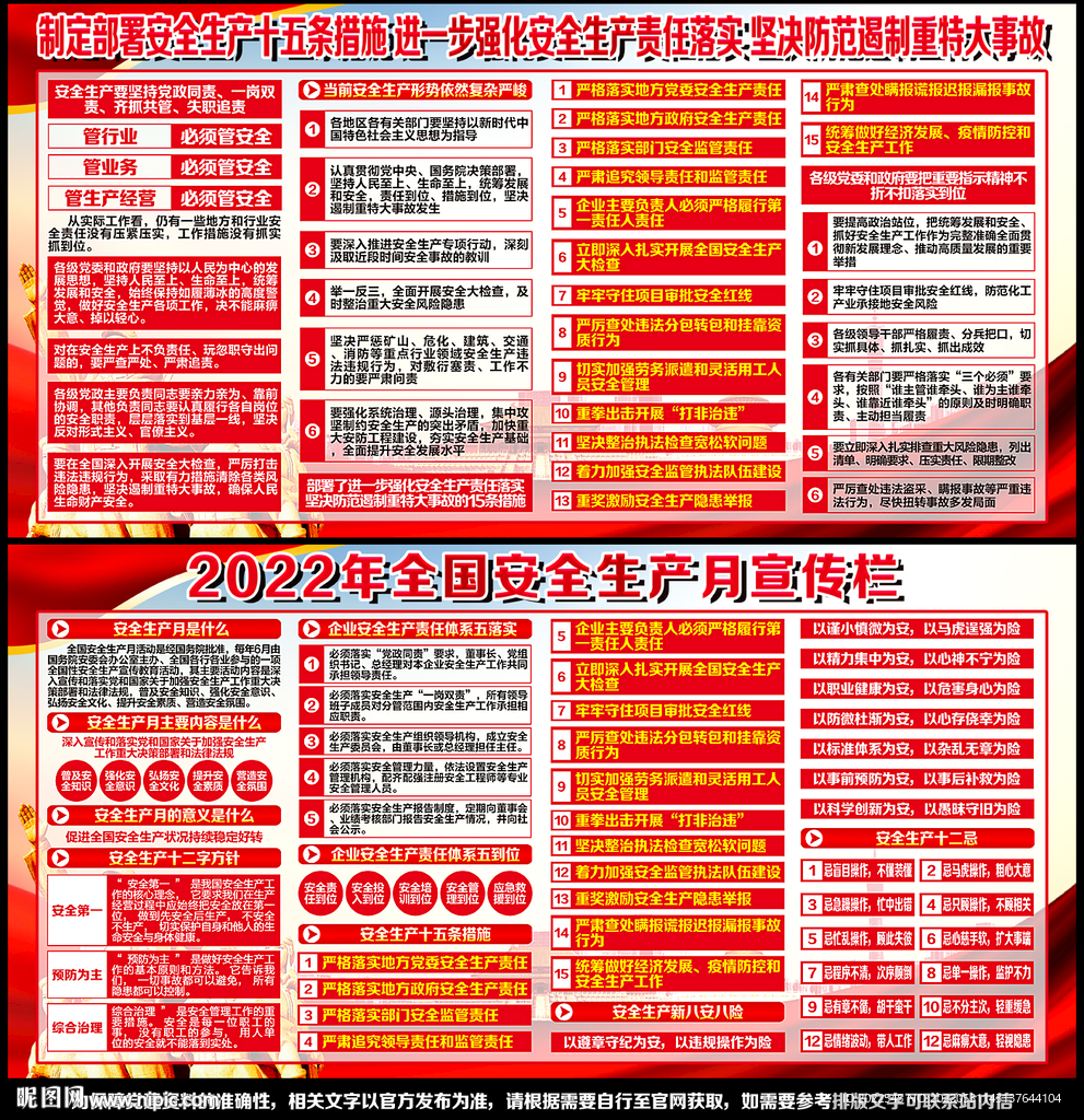 2022全国安全生产月