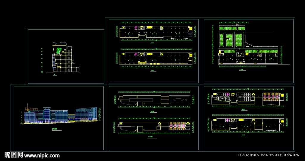 临街商场方案设计