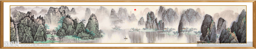 山水画