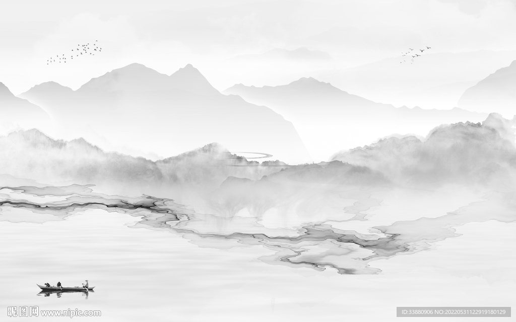 大气 最新高端山水 tiF分层