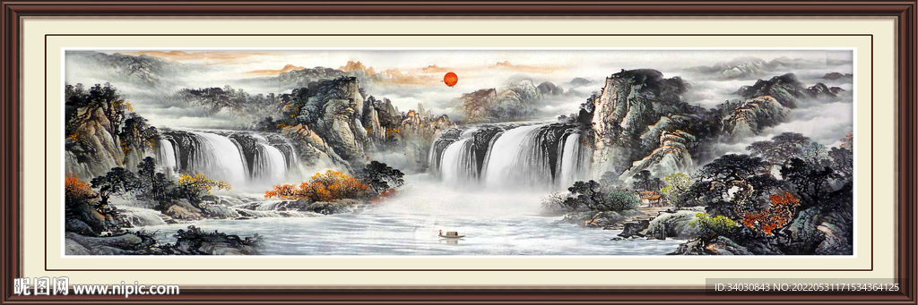 山水画 