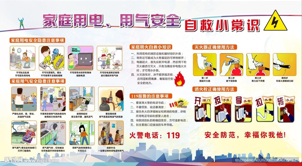 家庭用电 家庭用气安全