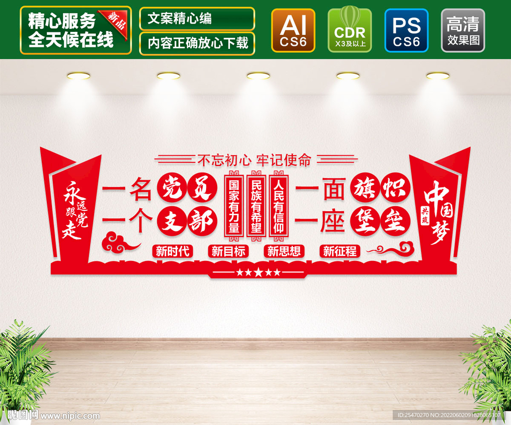 党支部文化墙