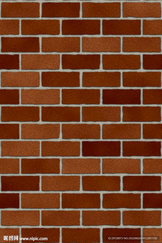 粗糙老红砖墙