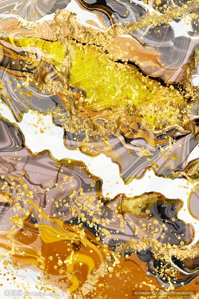 抽象洒金水纹肌理