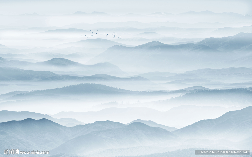 新中式山水画