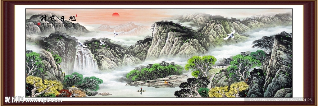 山水画国画山水山水国画