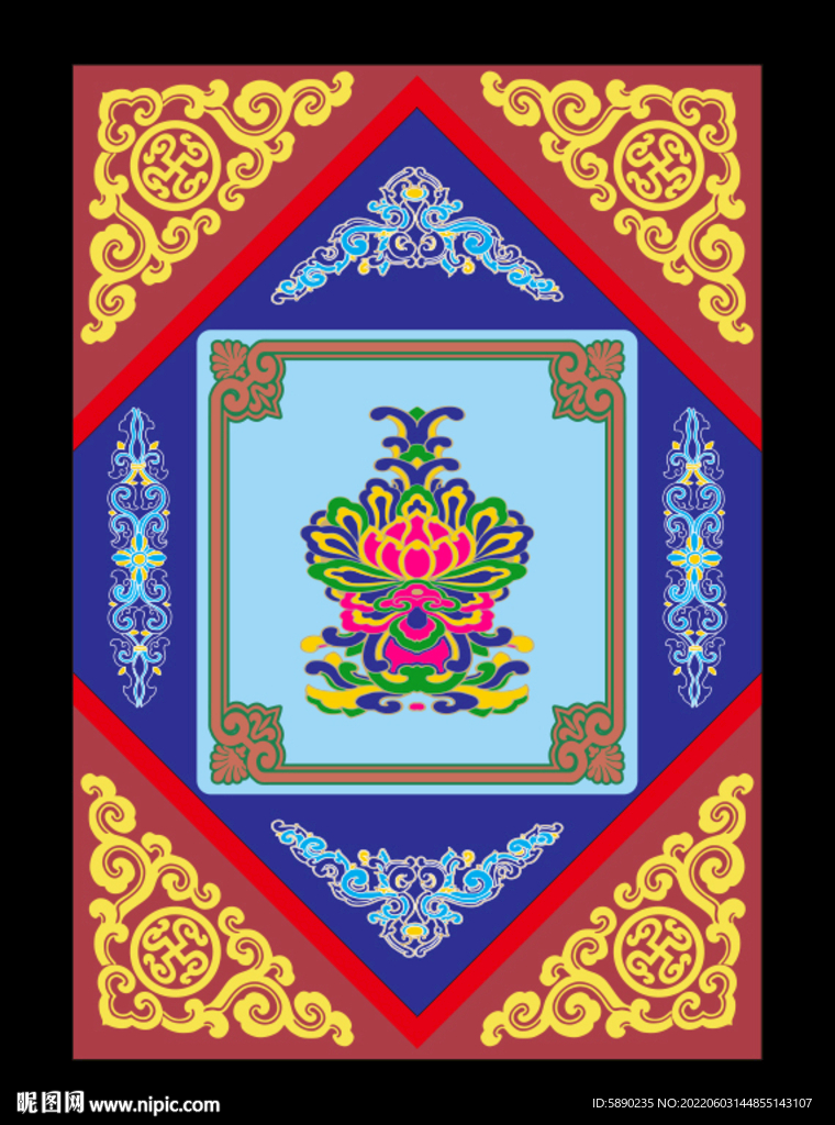 藏式展板标语