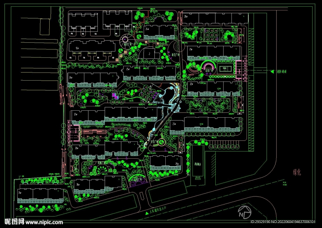 某小区环境-绿化