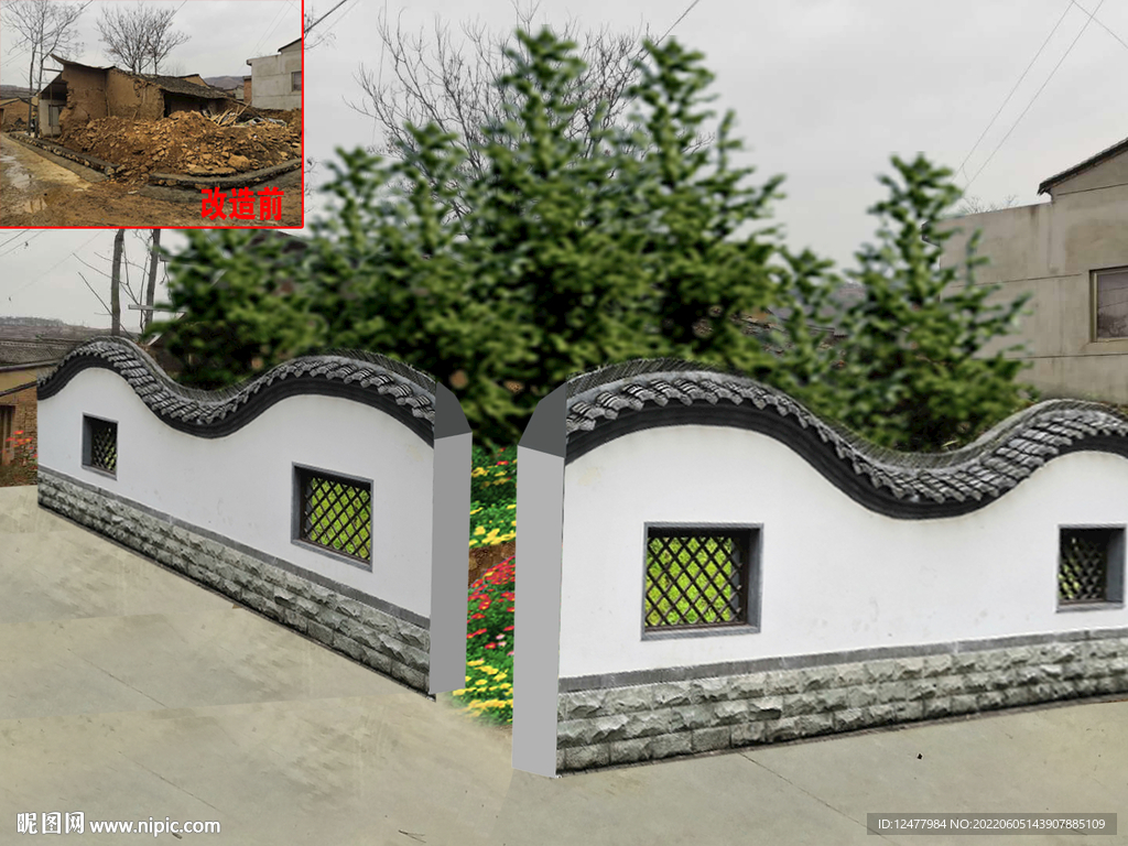 乡村节点 效果图  农村节点 