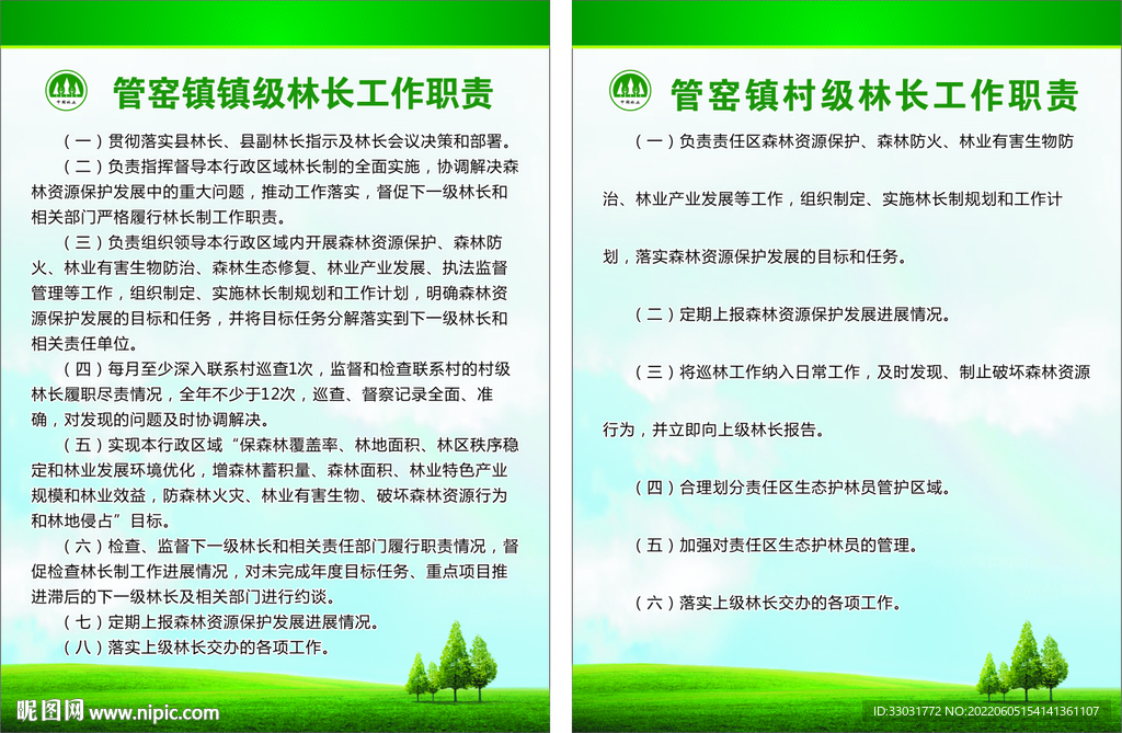 林长工作职责 森林防火制度