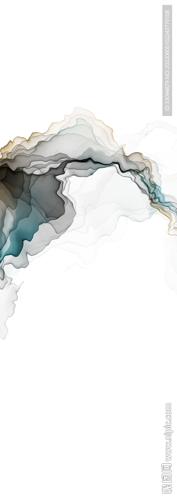 高清分层透明底屏风打印图