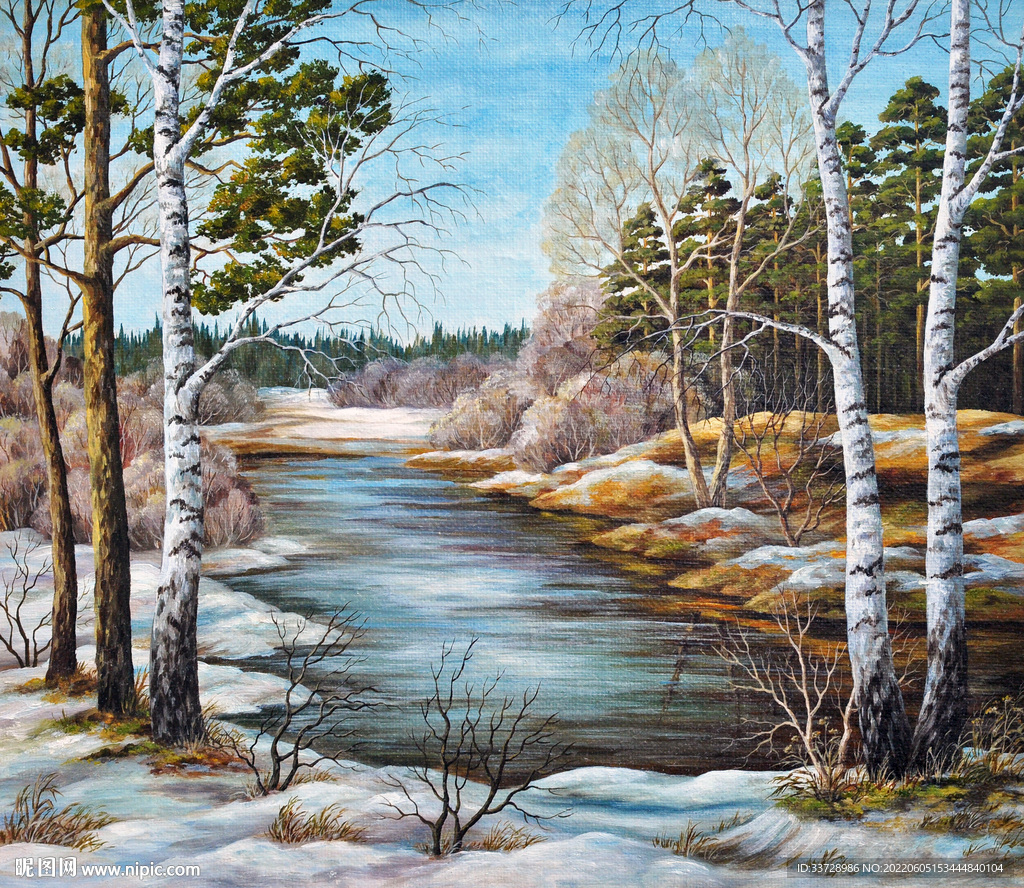 风景油画