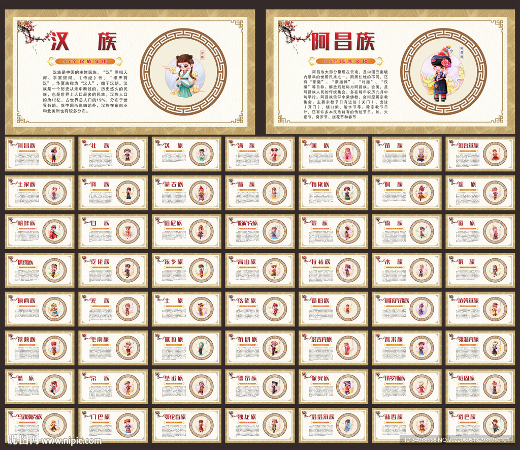 56个民族文化