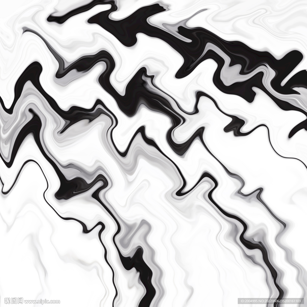 黑白大理石纹