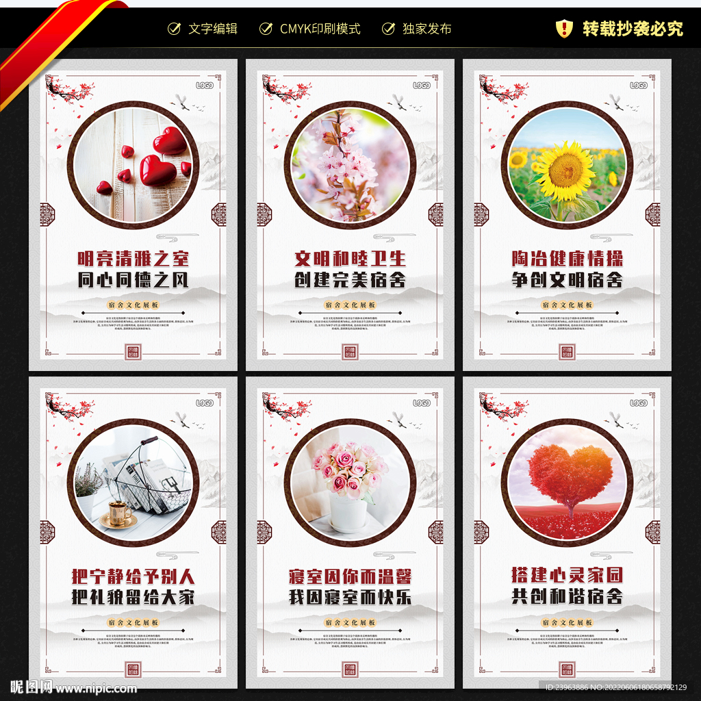 寝室宿舍文化墙