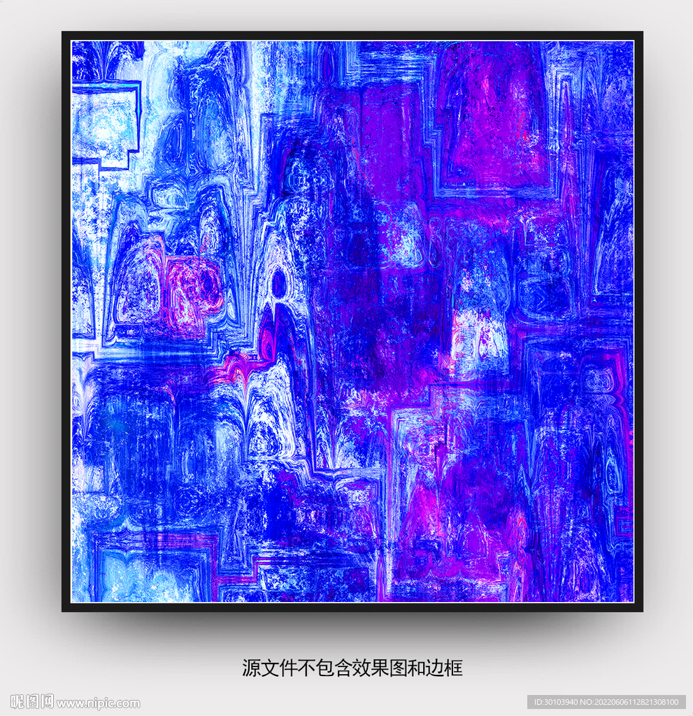  餐厅抽象画