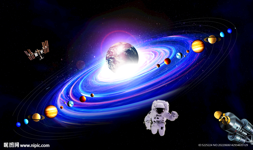 浩瀚宇宙星空