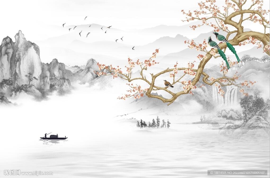 简约背景墙