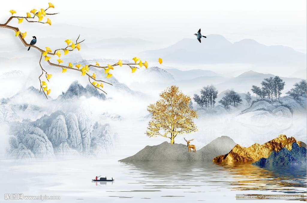 简约背景墙