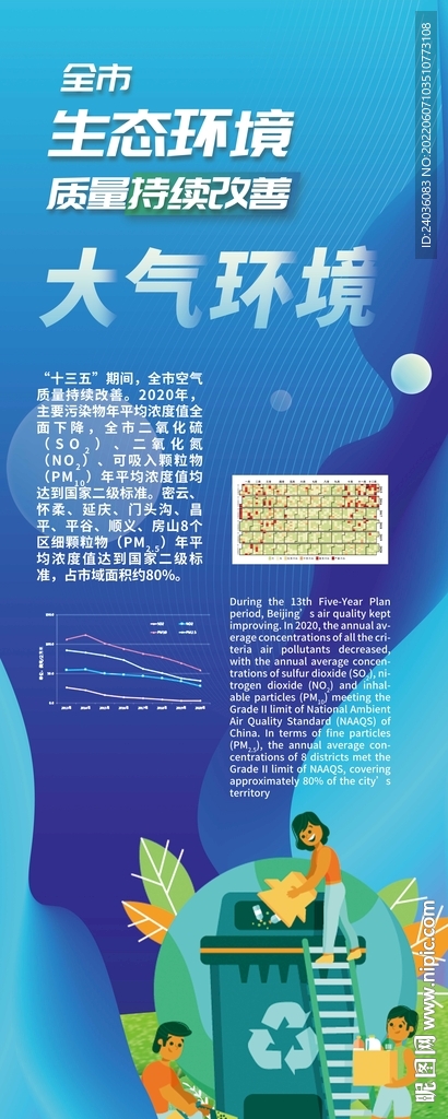 环保宣传易拉宝