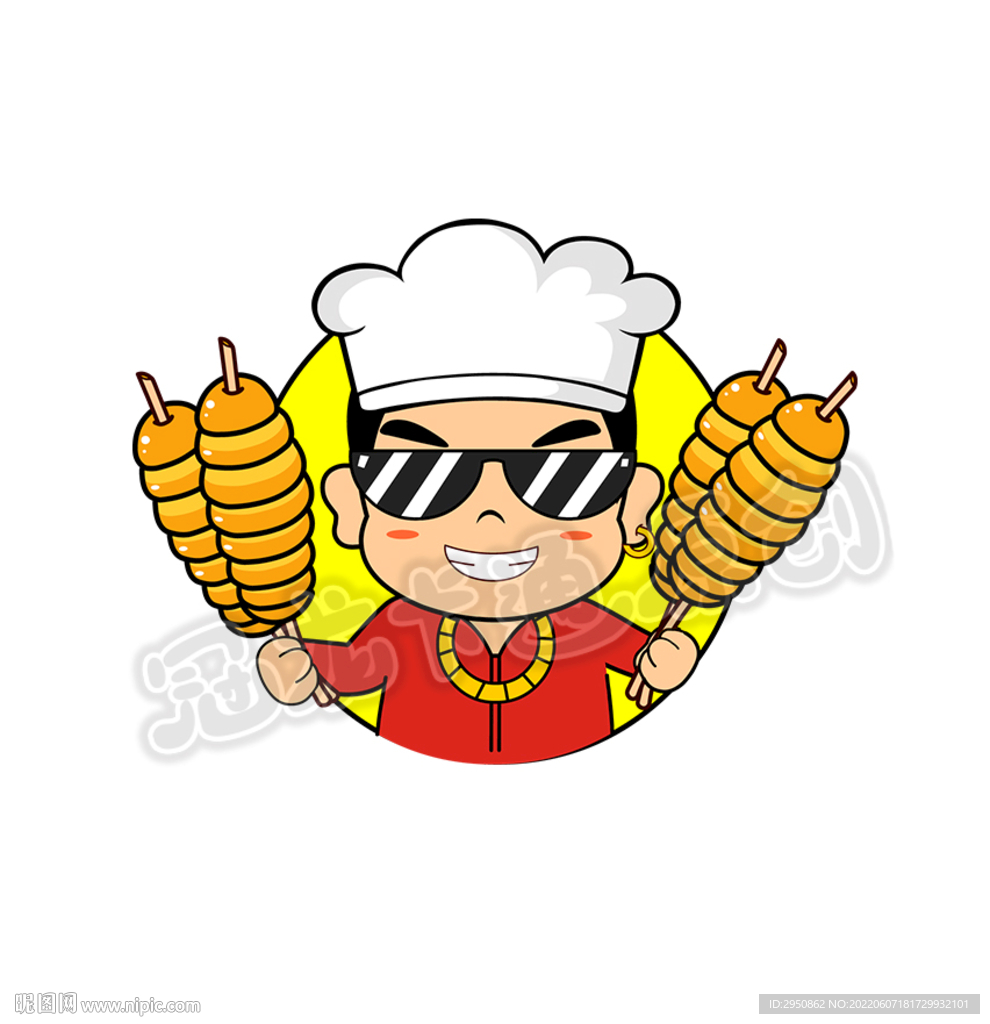 烤面筋厨师酷酷版