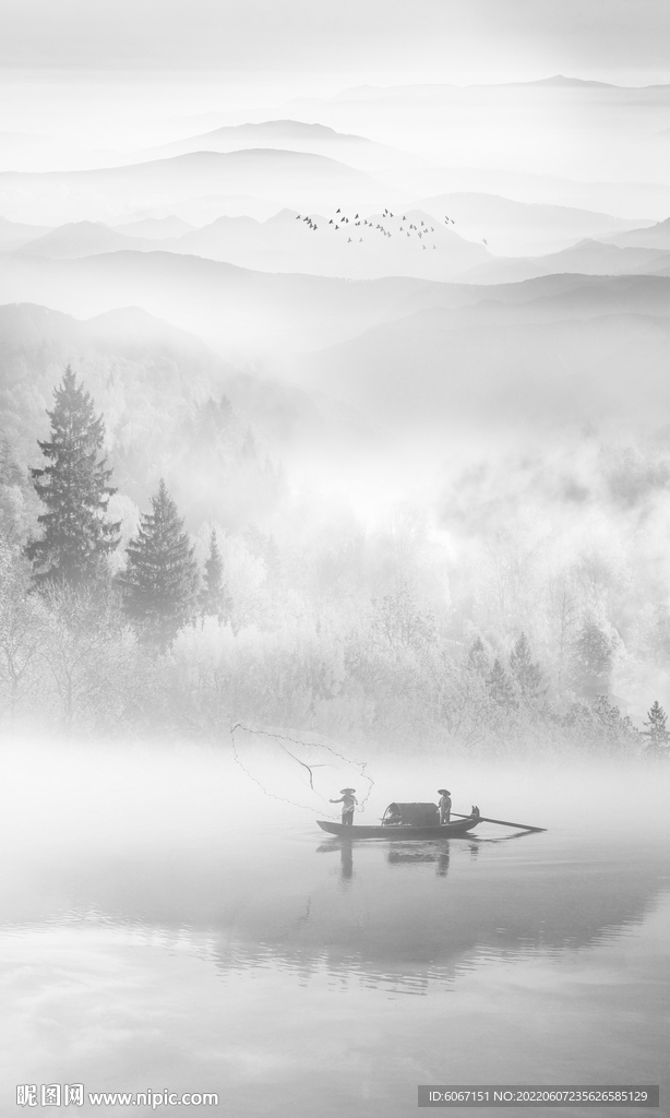 意境山水画