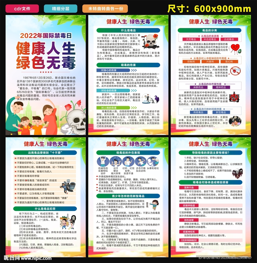 禁毒海报