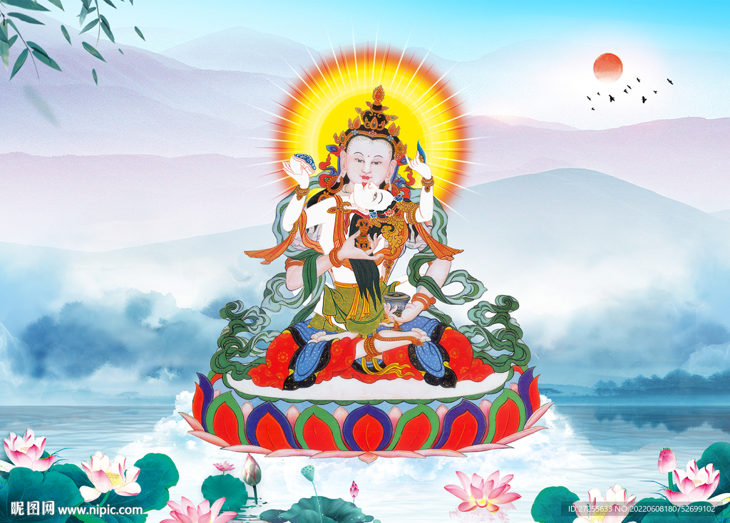 金刚萨埵 双身
