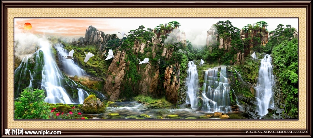 山水画 
