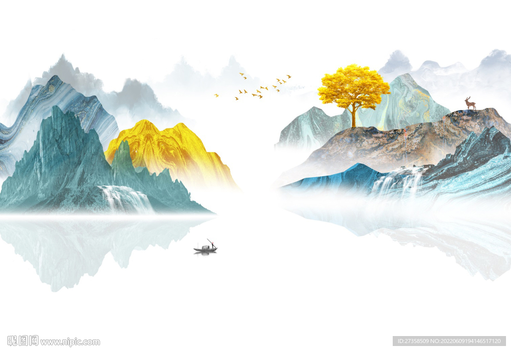 山水 