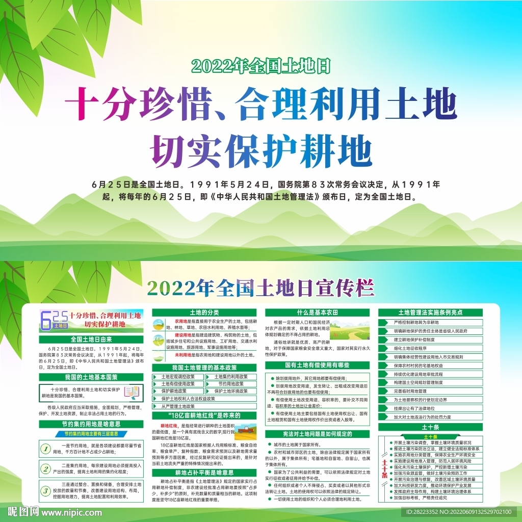 2022年全国土地日
