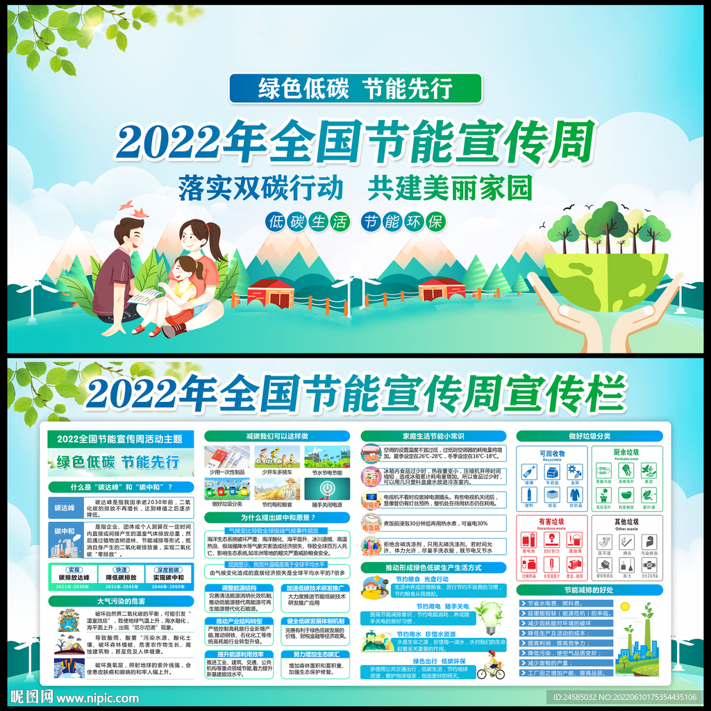 2022年全国节能宣传周低碳日