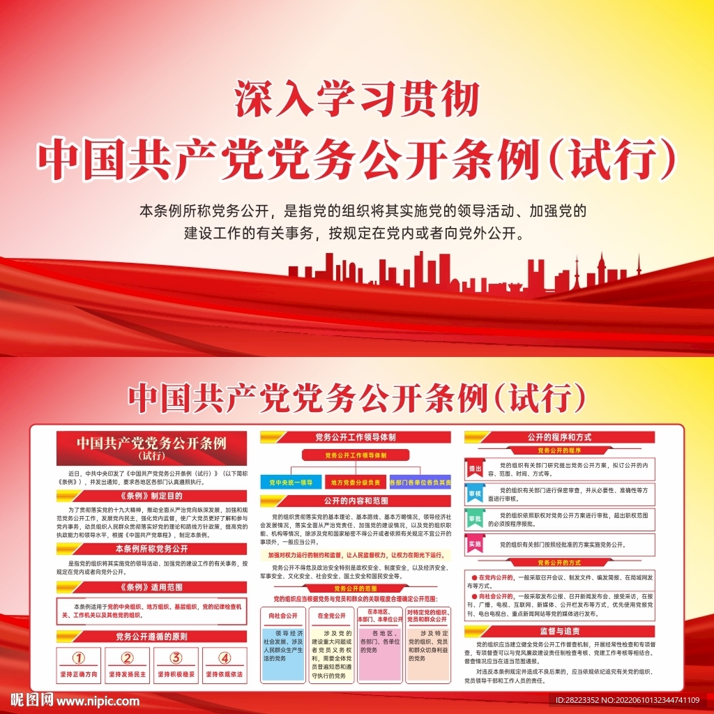 党务公开条例