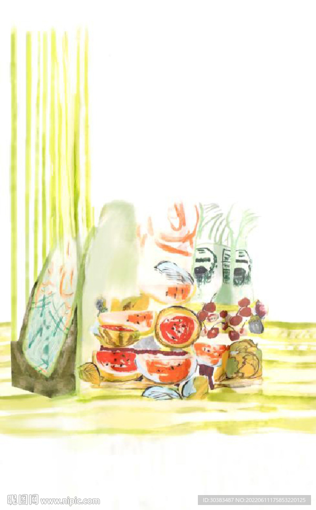 水果花