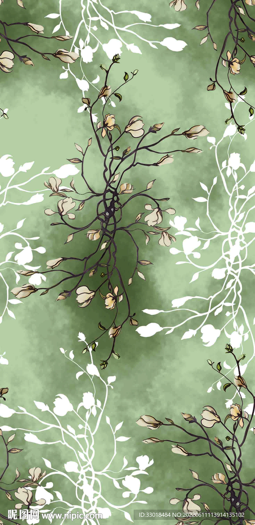 手绘花
