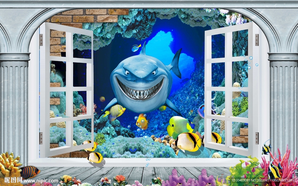 3D海洋立体画