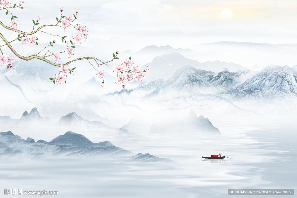 新中式背景墙
