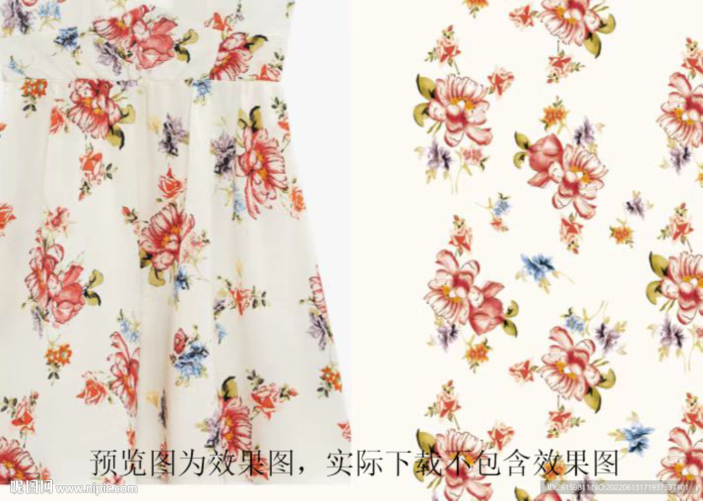 手绘花