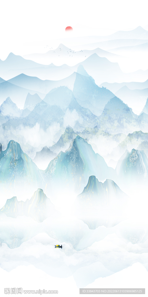 水墨画