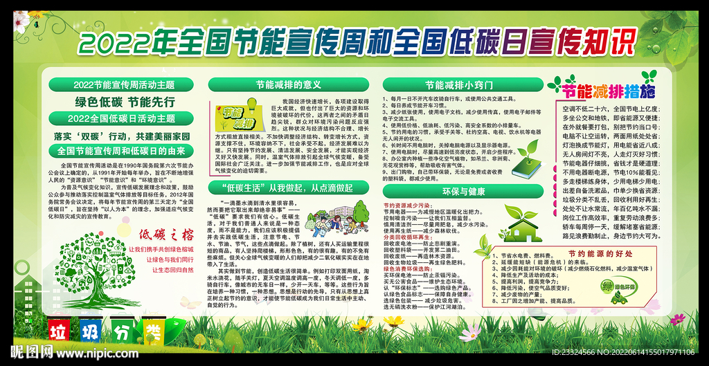 2022年节能宣传周活动主题