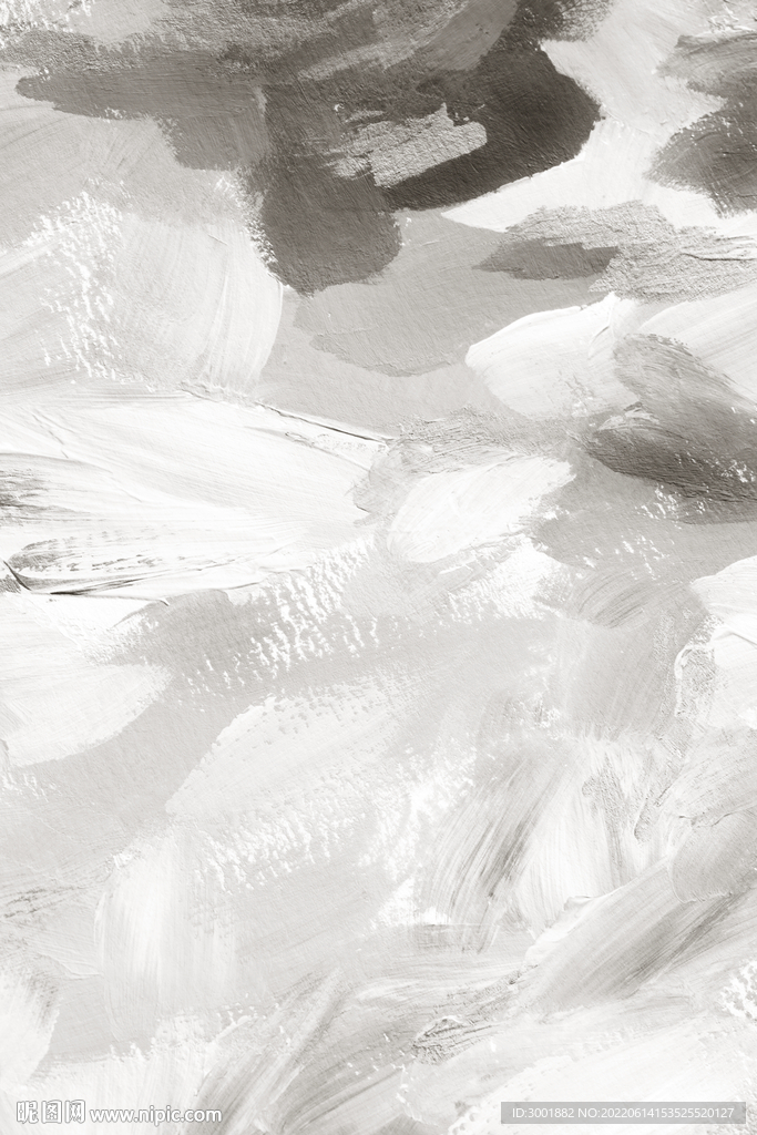 轻奢装饰画 灰白抽象画