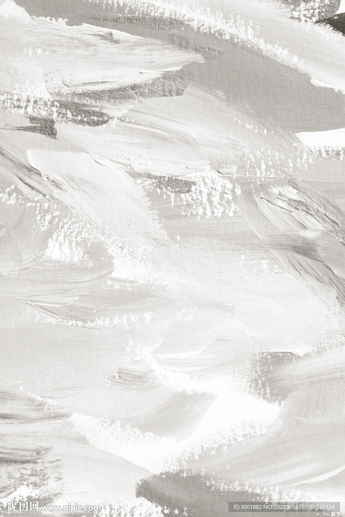 轻奢装饰画 灰白抽象画