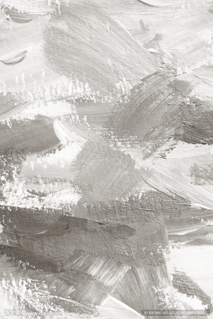 轻奢装饰画 灰白抽象画