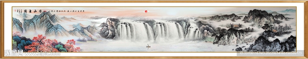 客厅山水画